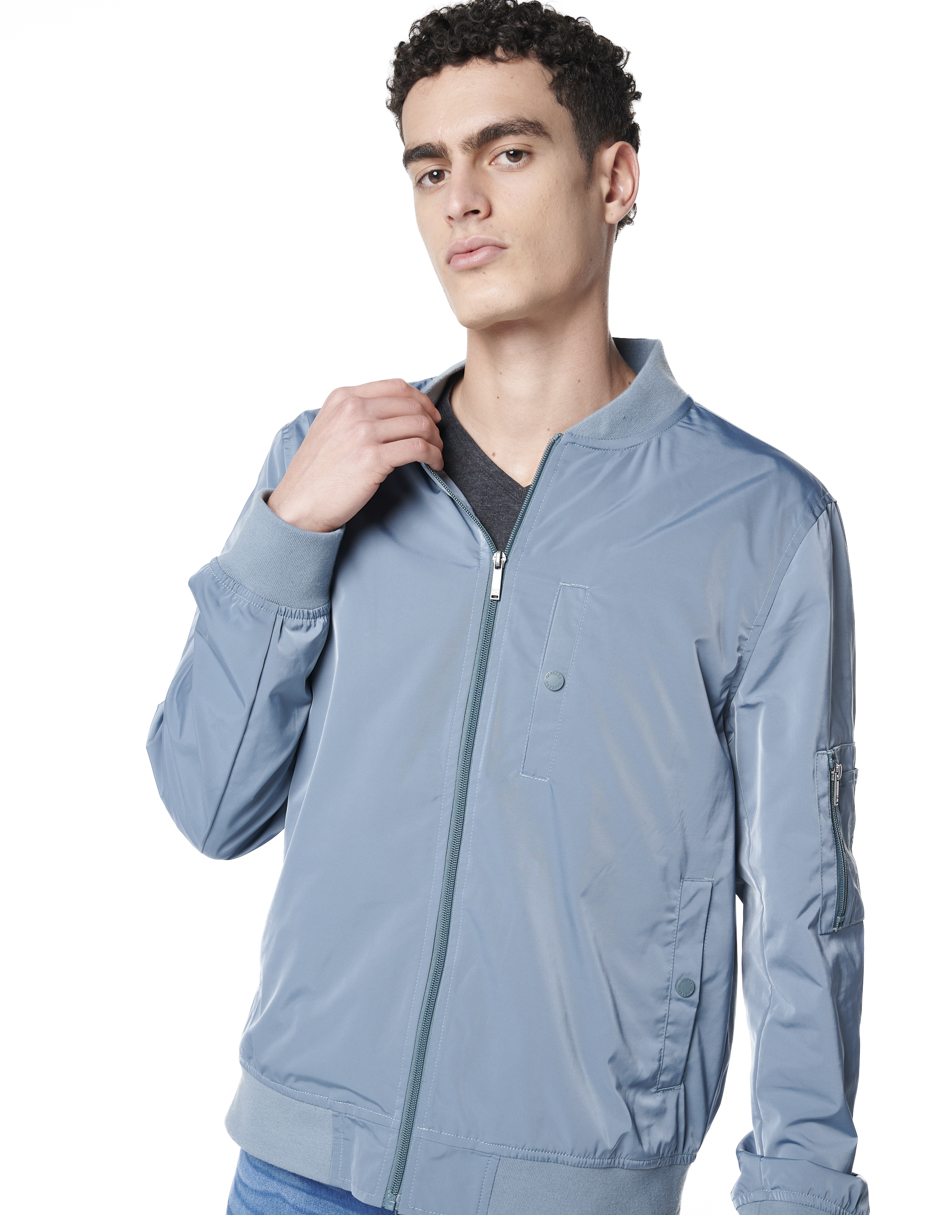 Foto 2 | Chamarra Generra color Azul para Hombre