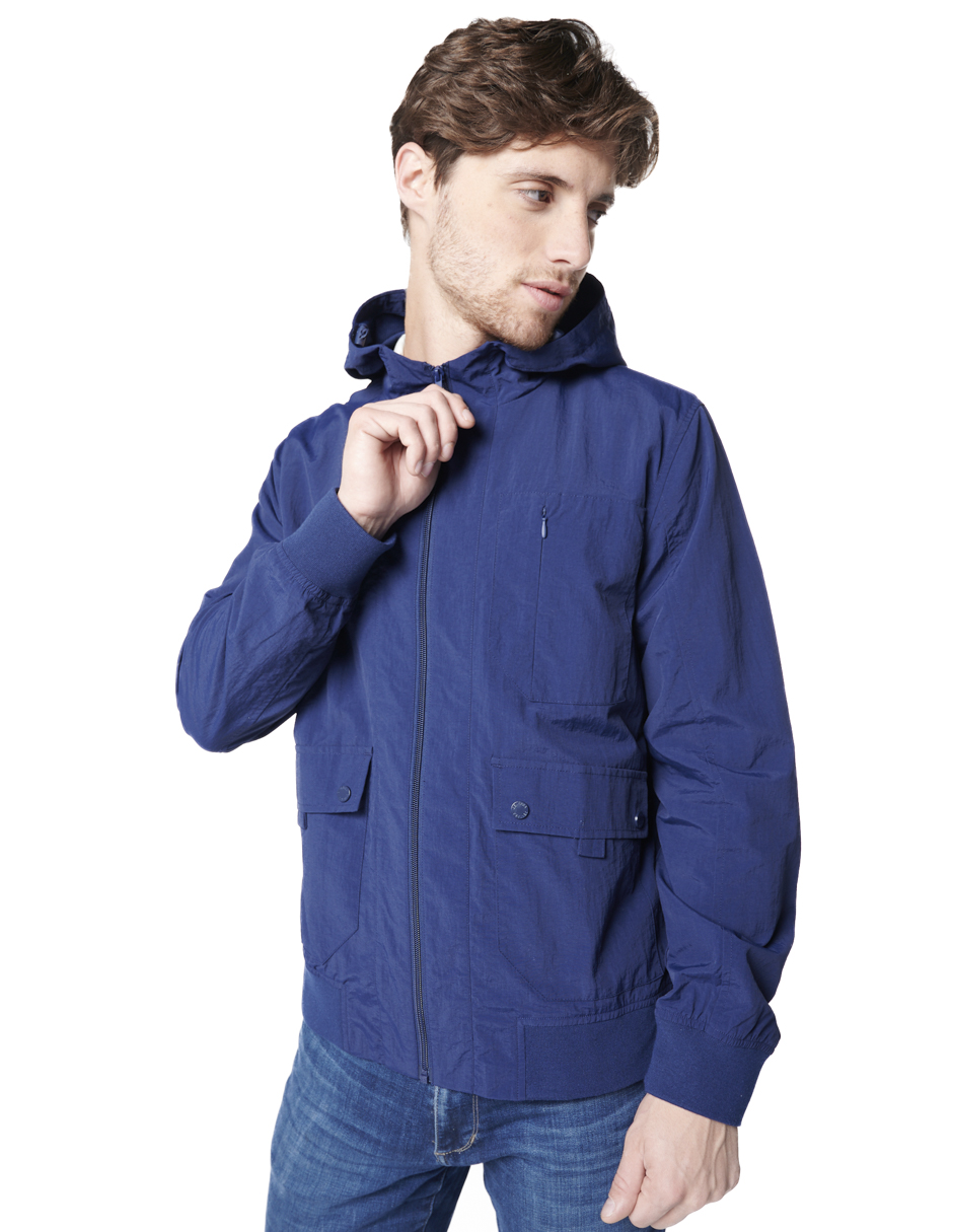 Chamarra Ligera Generra 318402 color Azul para Hombre