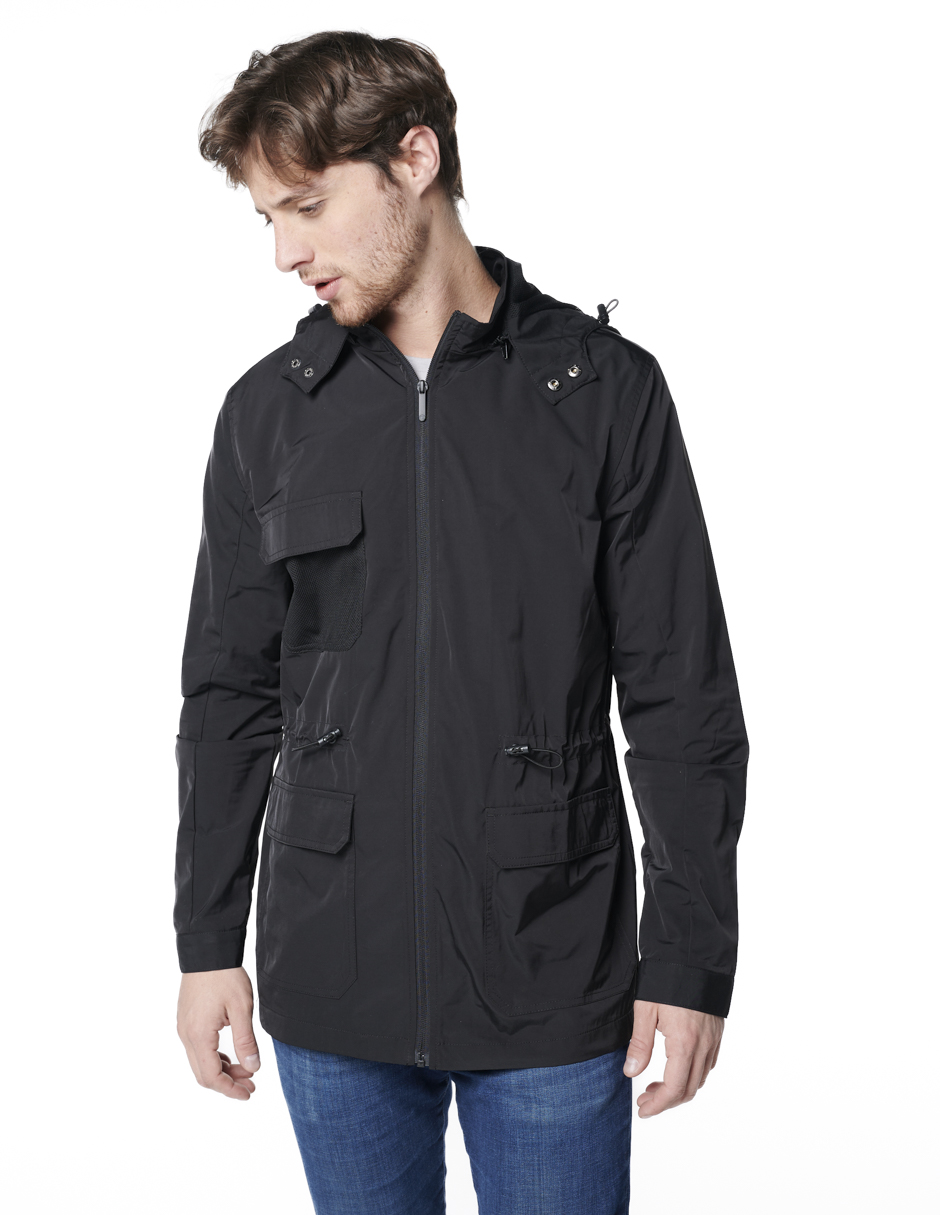 Chamarra Ligera Generra 318400 color Negro para Hombre