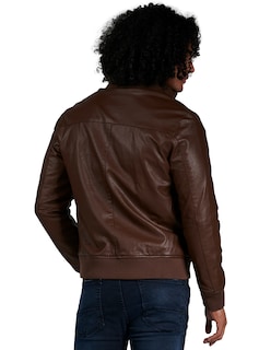 Foto 3 | Chamarra Generra color Café para Hombre