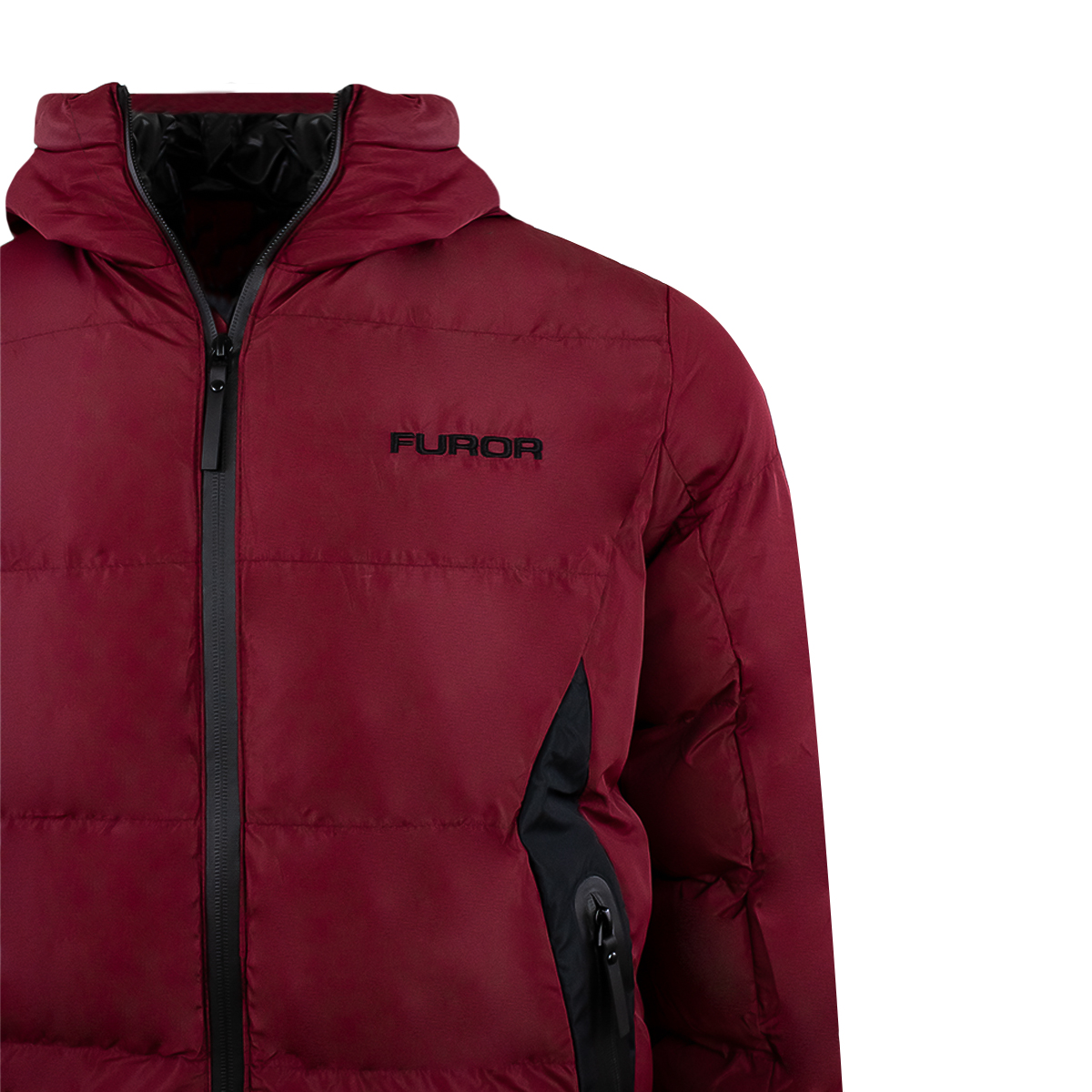 Foto 5 pulgar | Chamarra Furor color Tinto para Hombre