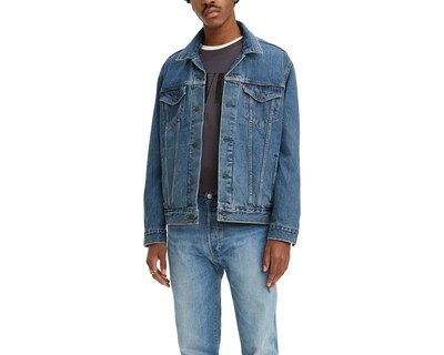 Foto 2 | Chamarra Trucker de Mezclilla Levi's 72334-0130 color Azul