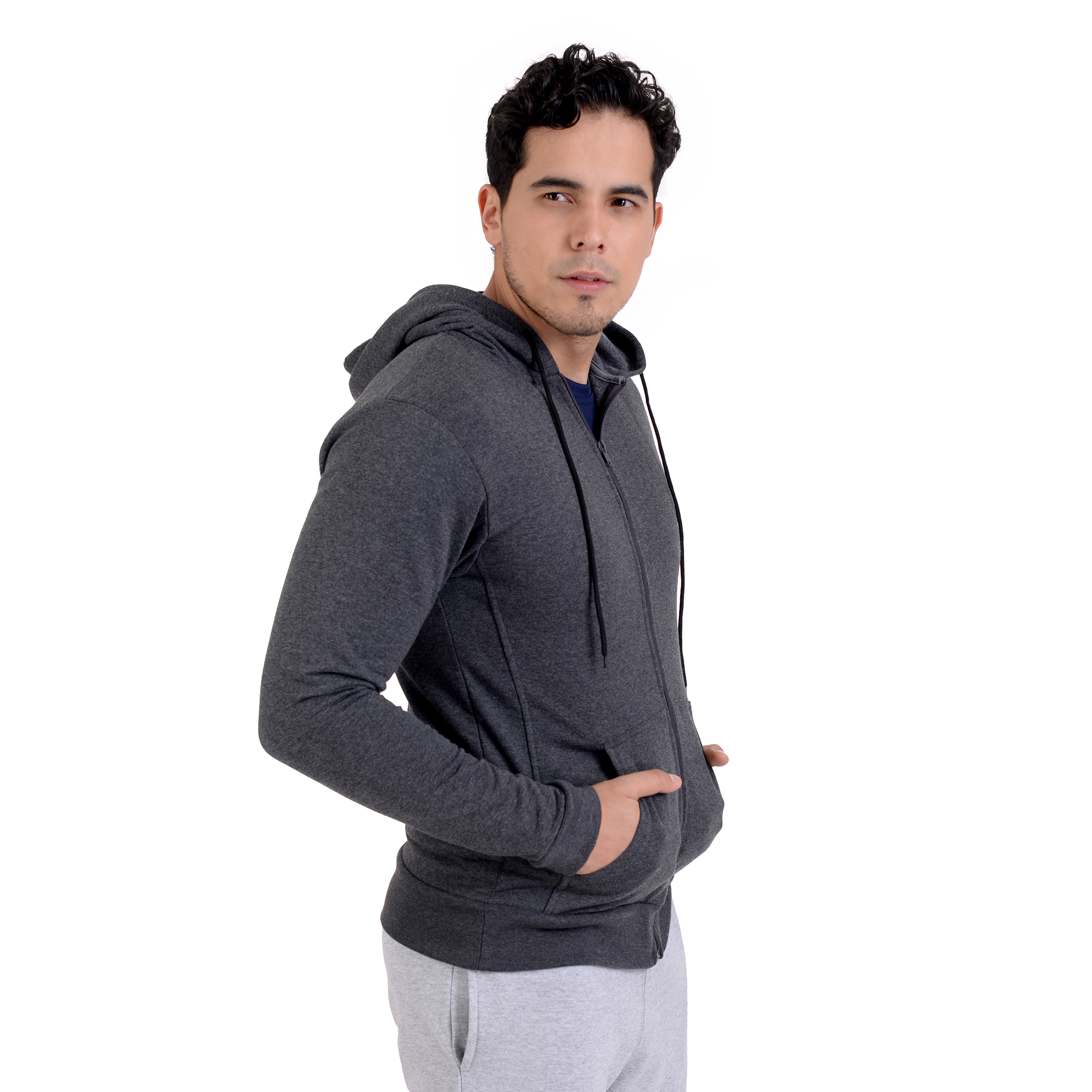 Foto 2 | Chamarra Everlast V17120 Gris para Hombre