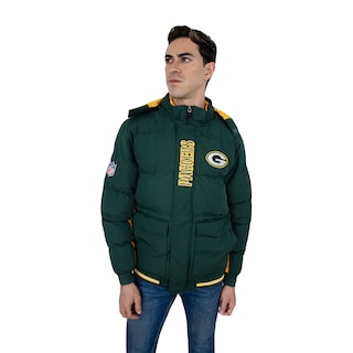 Foto 6 | Chamarra Para Caballero Green Bay Packers Marca Nfl 100% Original