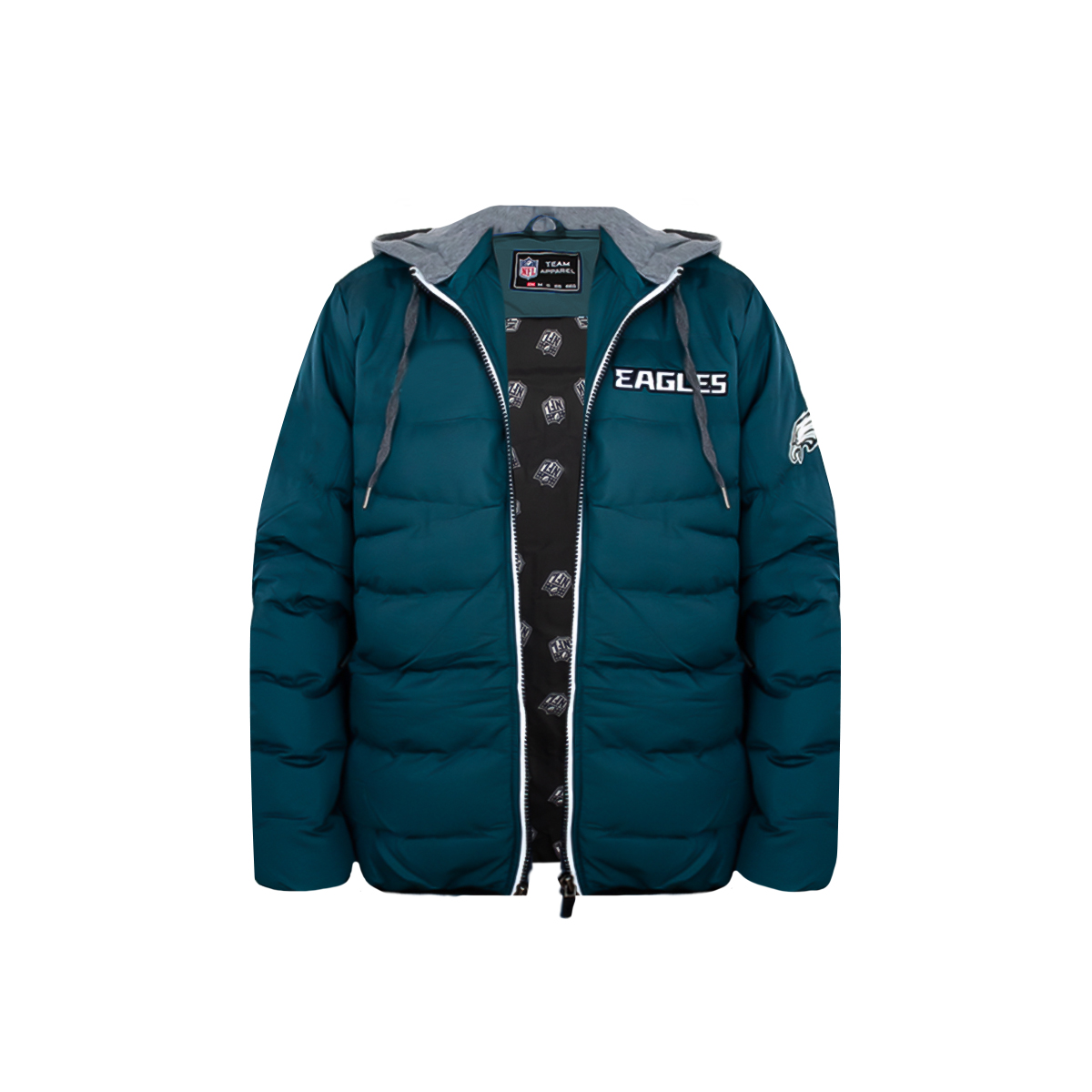 Foto 8 pulgar | Chamarra Nfl Philadelphia Eagles color Verde para Hombre