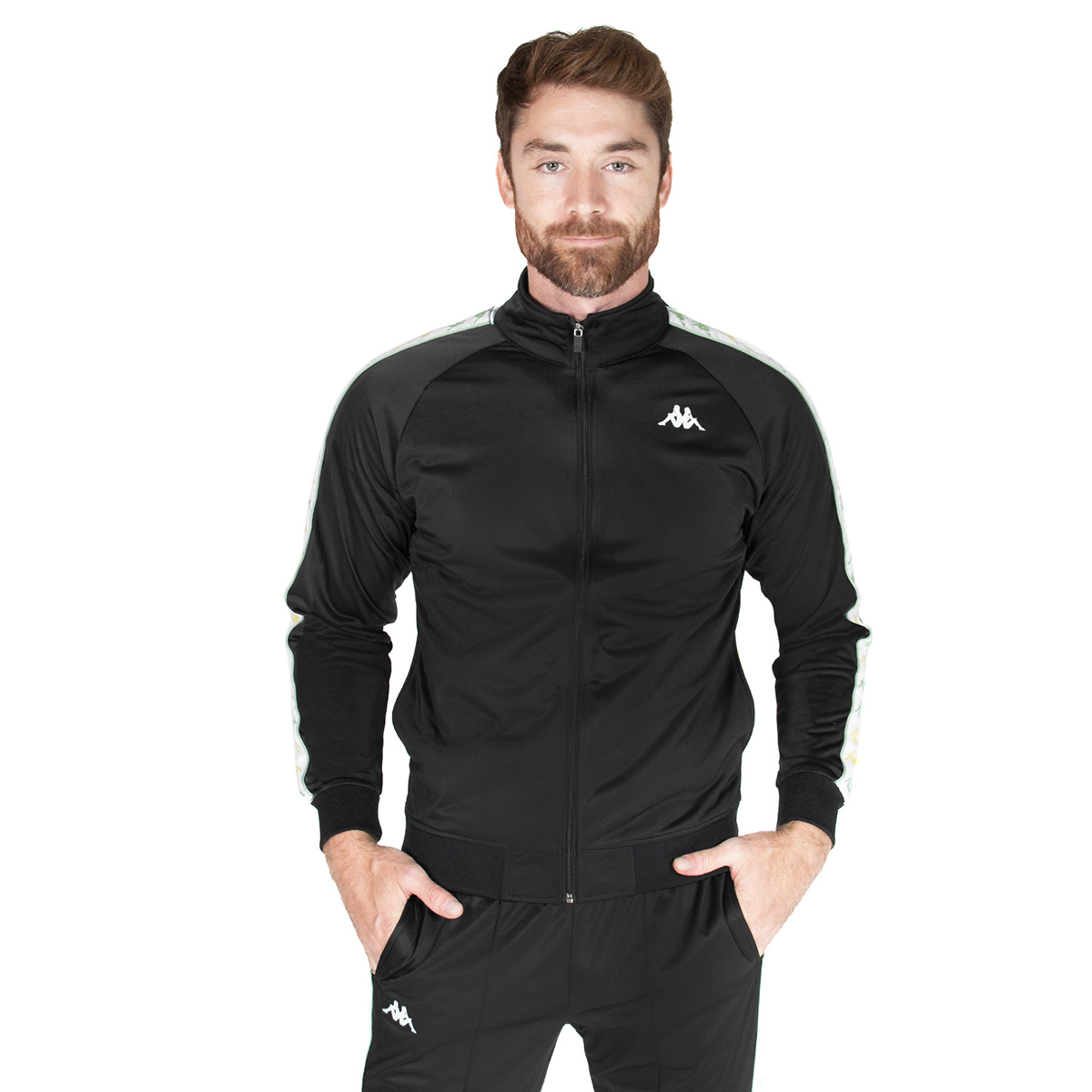 Foto 1 | Chamarra Kappa color Negro para Hombre