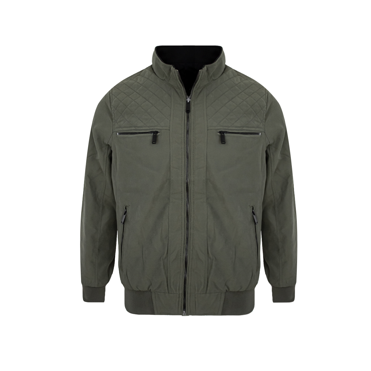 Foto 1 | Chamarra para Caballero Vasarelli Reversible Verde