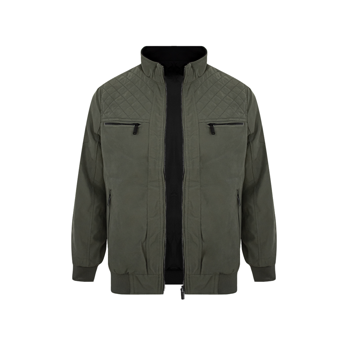 Foto 4 | Chamarra para Caballero Vasarelli Reversible Verde