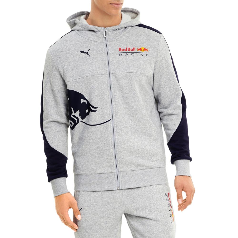 Foto 3 pulgar | Chamarra Puma Rbr Sweat Gris para Hombre