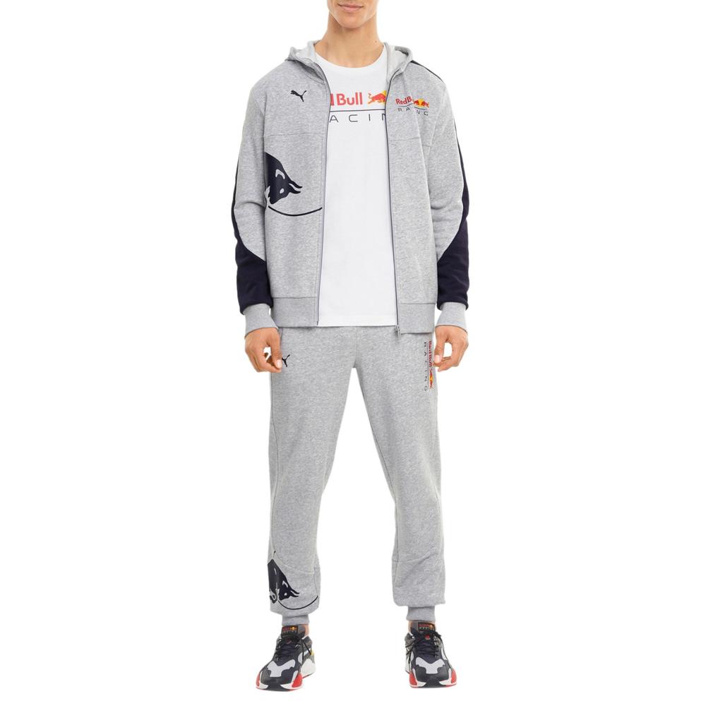 Foto 5 pulgar | Chamarra Puma Rbr Sweat Gris para Hombre