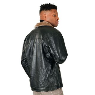 Foto 2 | Chamarra para Hombre Benziny Negra