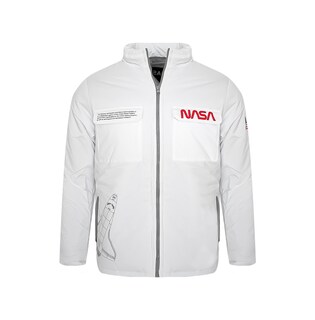 Foto 1 | Chamarra Nasa Blanco para Hombre