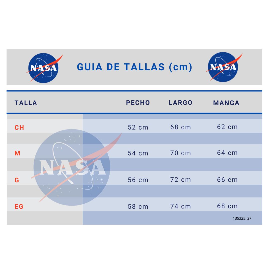 Foto 7 pulgar | Chamarra Nasa Roja para Hombre