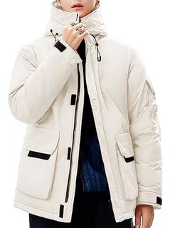 Foto 1 | Chamarra Shendy Vendy Beige con Capucha Unisex