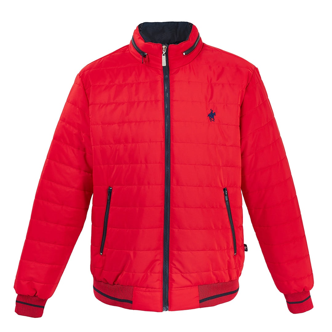 Chamarra con Capucha Rock Hampton Roja para Hombre Coppel