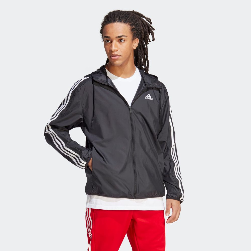 Foto 5 | Chamarra Adidas Negra para Hombre