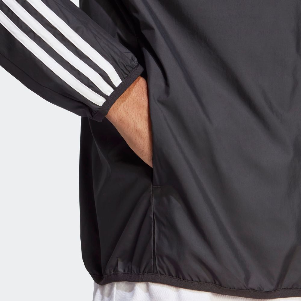 Foto 7 | Chamarra Adidas Negra para Hombre