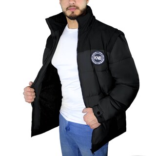 Foto 3 | Abrigo Tandera Negro para Hombre