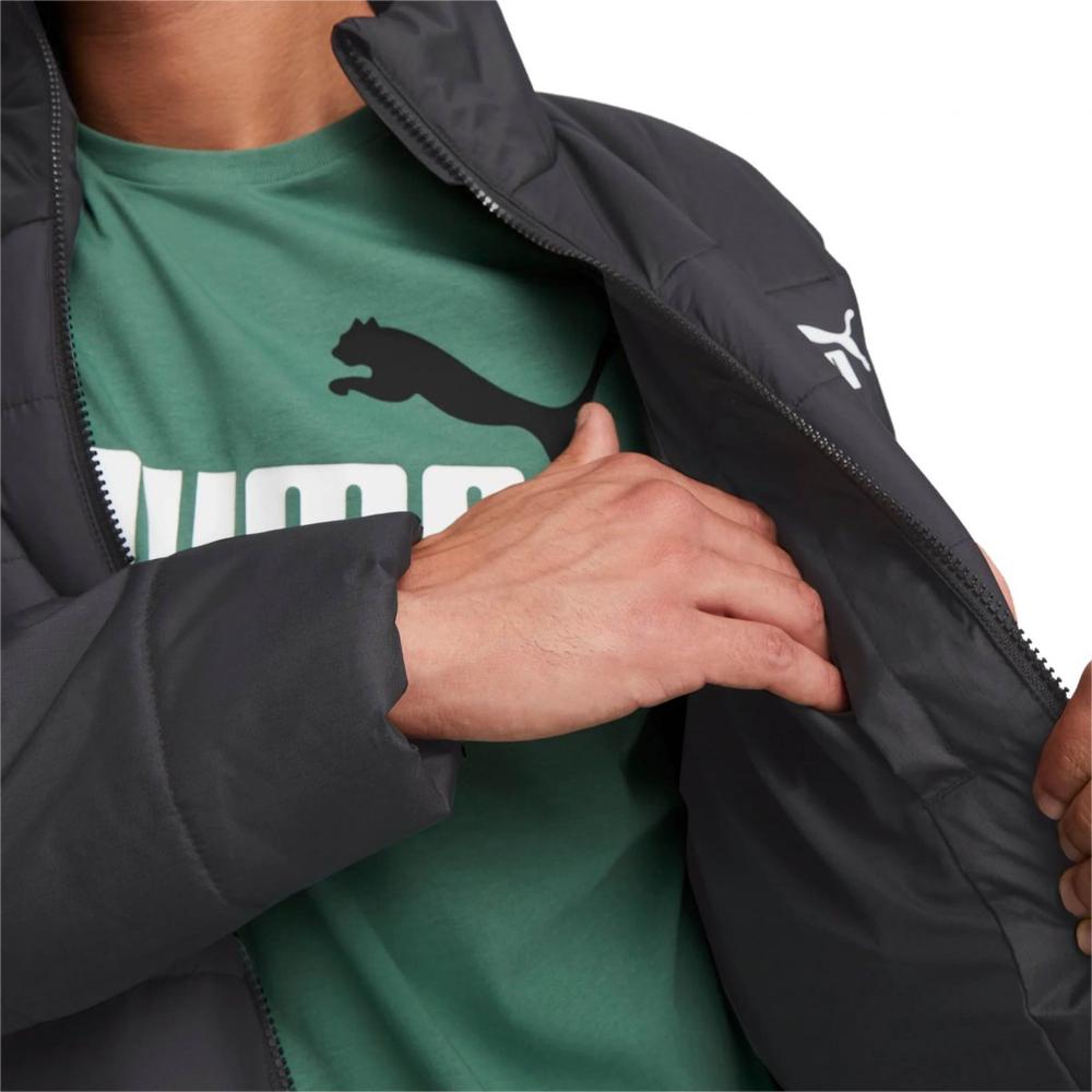 Foto 4 | Chamarra para Hombre Puma Ess + Padded Negra