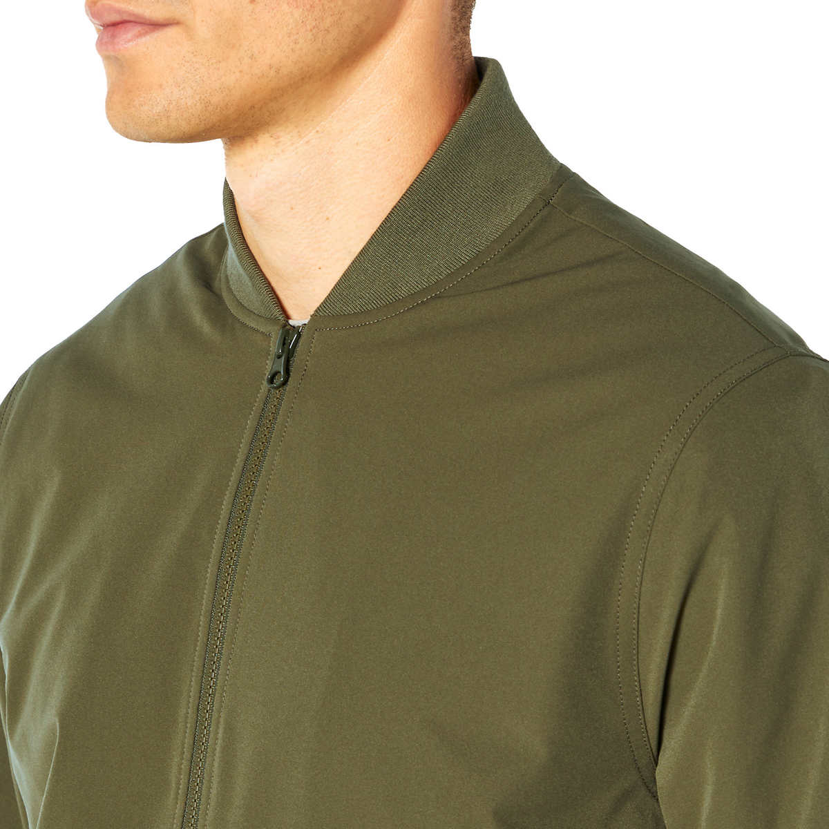 Foto 6 | Chamarra Banana Republic Bomber Jacket Verde para Hombre