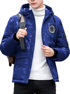 Foto 2 | Chamarra Casual Shendy Vendy Azul para Hombre