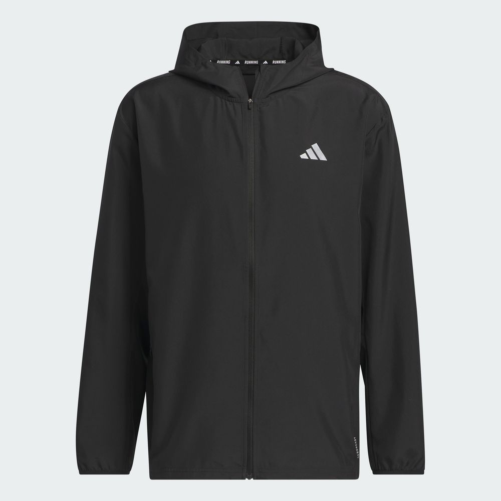 Foto 2 | Chamarra Adidas Negra para Hombre