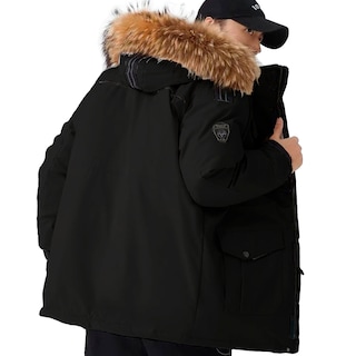 Foto 3 | Chamarra Impermeable Térmica Shendy Vendy Negra