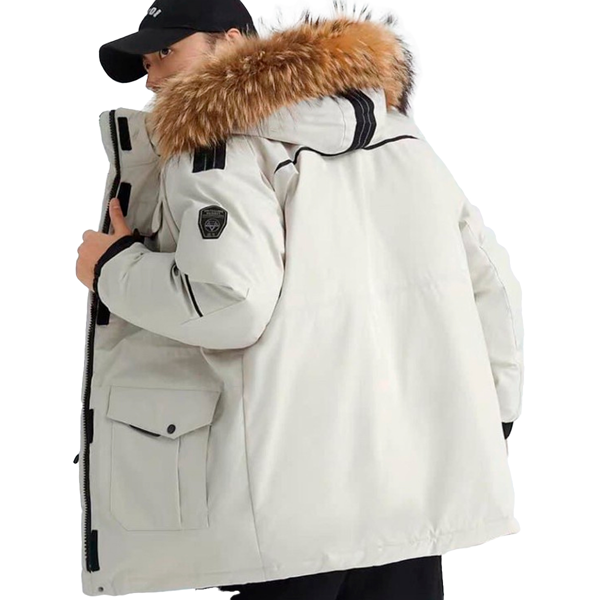 Foto 4 pulgar | Chamarra Impermeable Térmica Shendy Vendy Beige