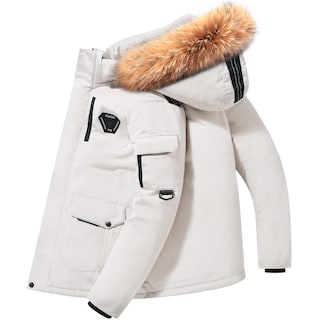 Foto 5 | Chamarra Impermeable Térmica Shendy Vendy Beige