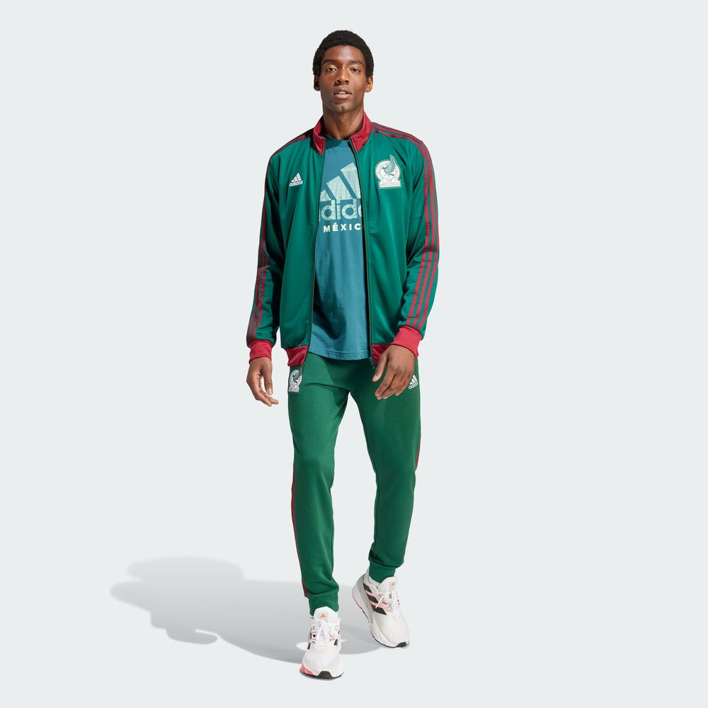 Foto 6 | Chamarra Deportiva Adidas ADN México Verde para Hombre
