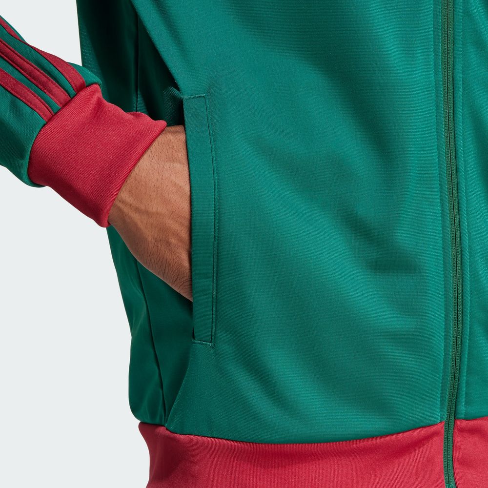 Foto 8 | Chamarra Deportiva Adidas ADN México Verde para Hombre
