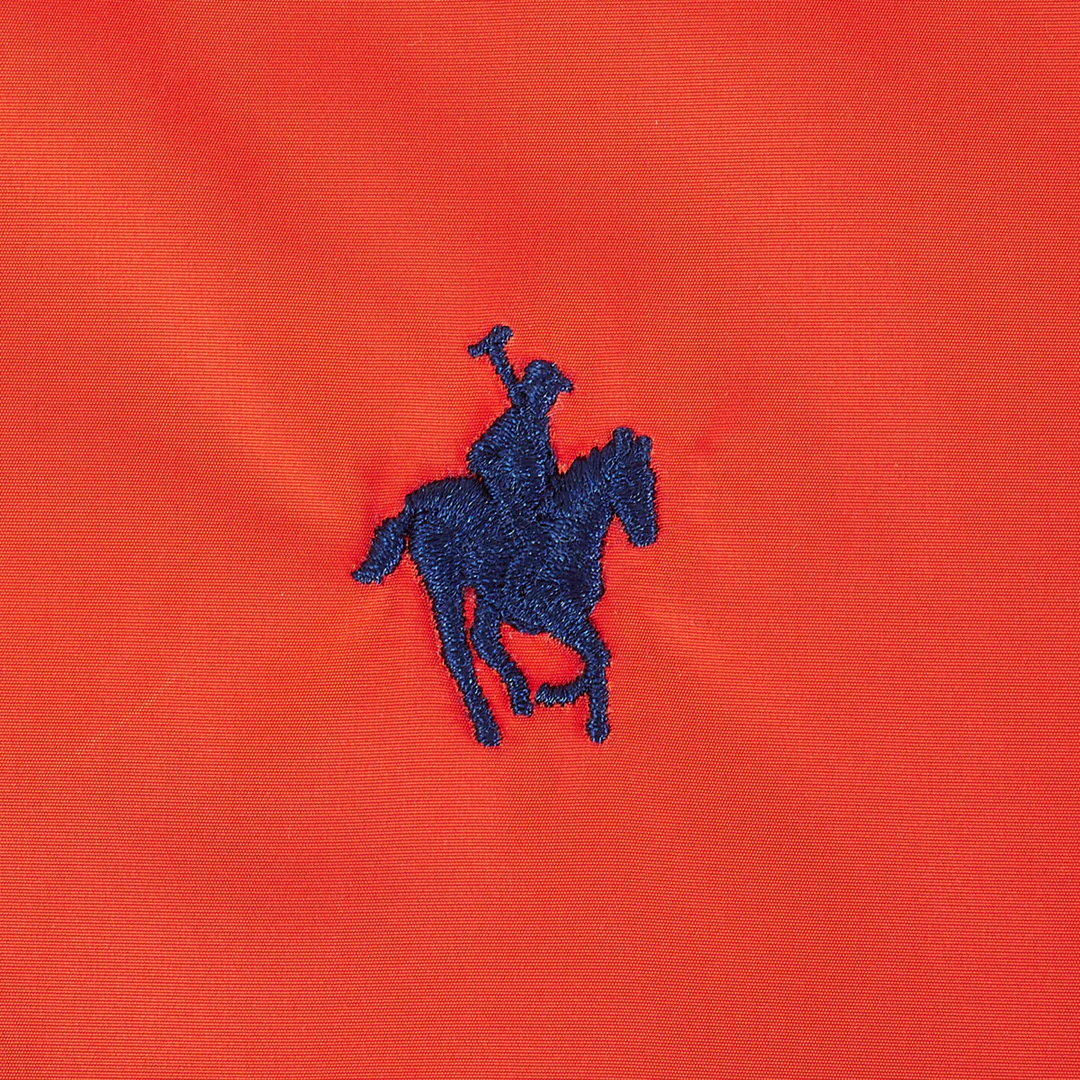 Foto 5 pulgar | Chamarra Bomber Naranja Para Caballero Polo Team