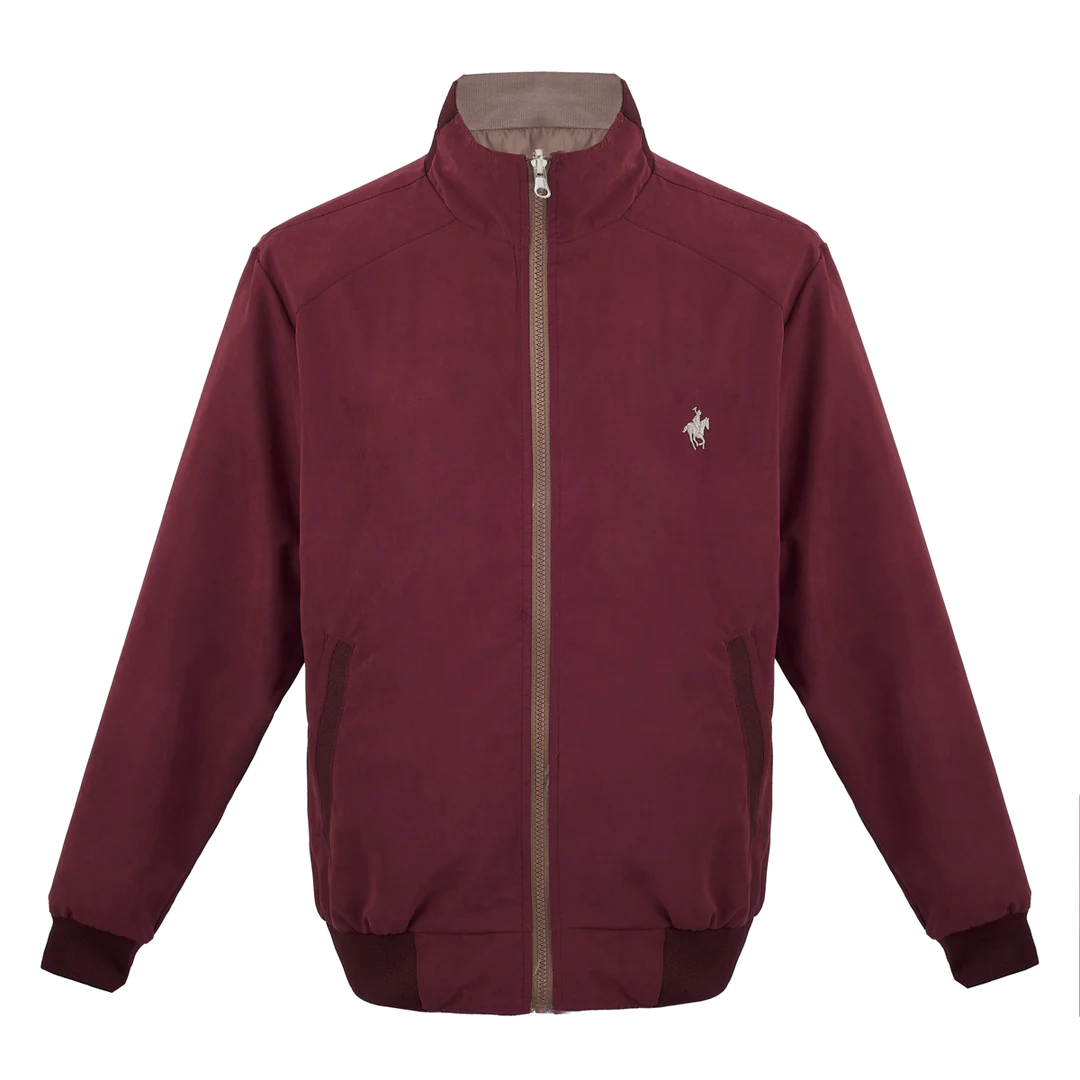 Chamarra Rock Hampton Polo Doble Vista Marrón/Vino para Hombre