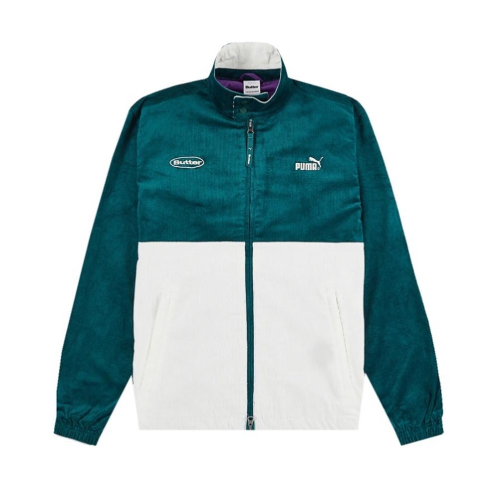 Foto 2 pulgar | Chamarra Puma X BG Track Top Verde para Hombre