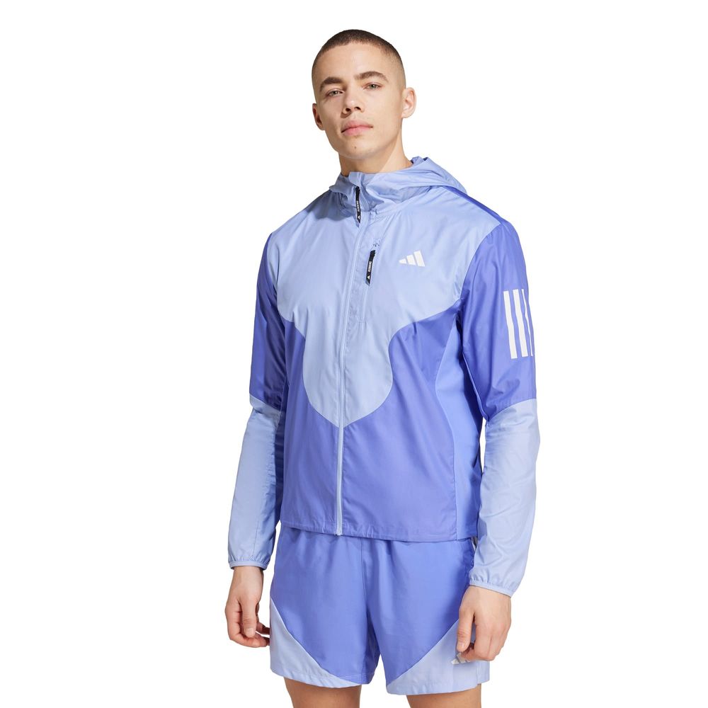 Foto 2 | Chamarra Adidas Azul para Hombre