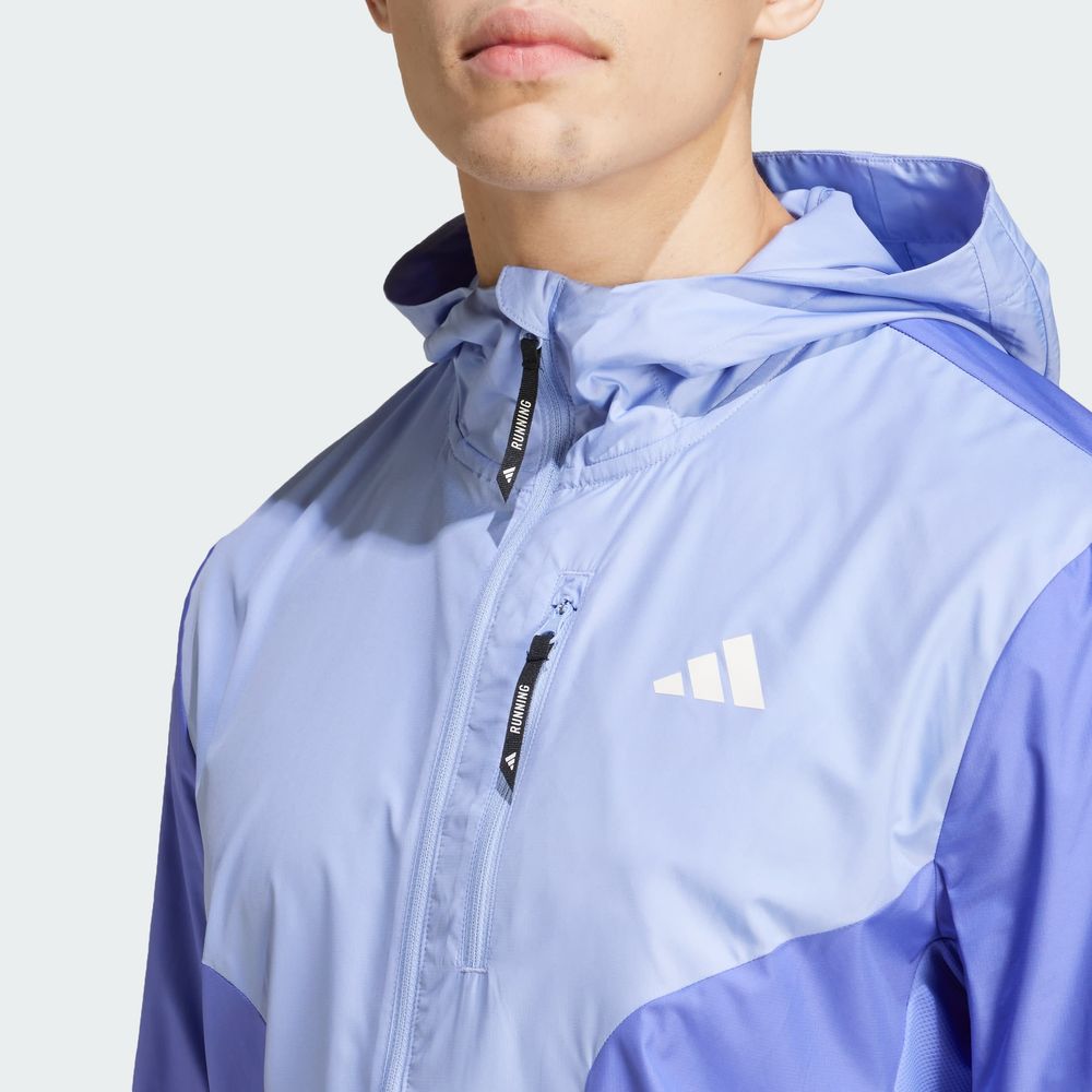 Foto 8 | Chamarra Adidas Azul para Hombre