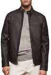 Chamarra Chaqueta Vinipiel Tipo Biker para Hombre