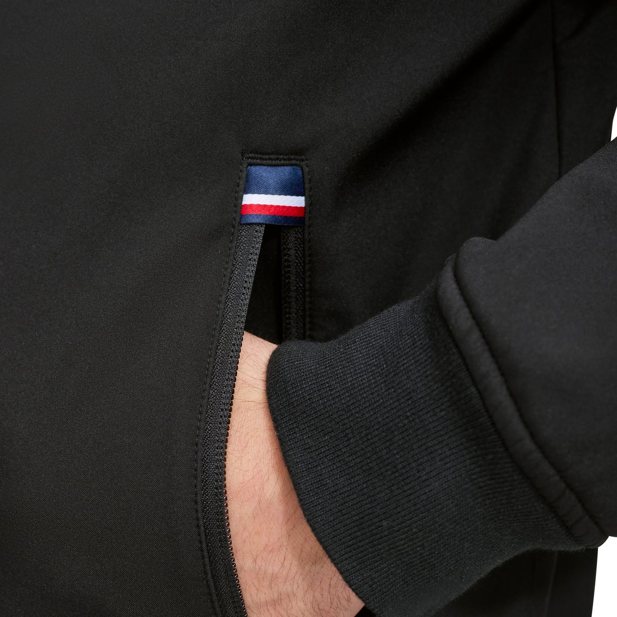 Foto 6 pulgar | Chamarra Tommy Hilfiger Bomber Jacket Resistente Al Agua Color Negro