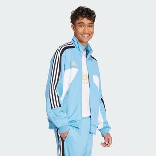 Foto 5 | Chamarra Deportiva House Of Tiro Nations Pack Adidas Azul Hombre