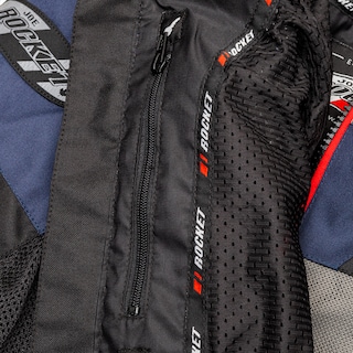 Foto 3 | Chamarra Para Motociclista Joe Rocket Ion Mesh Ventilada Con Protecciones C.e. Navy