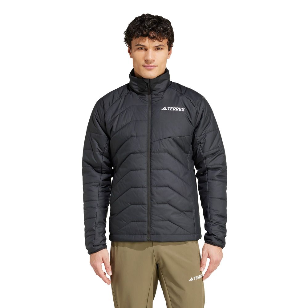 Foto 2 | Chamarra Térmica Terrex Multi Sintética Adidas Negro Hombre