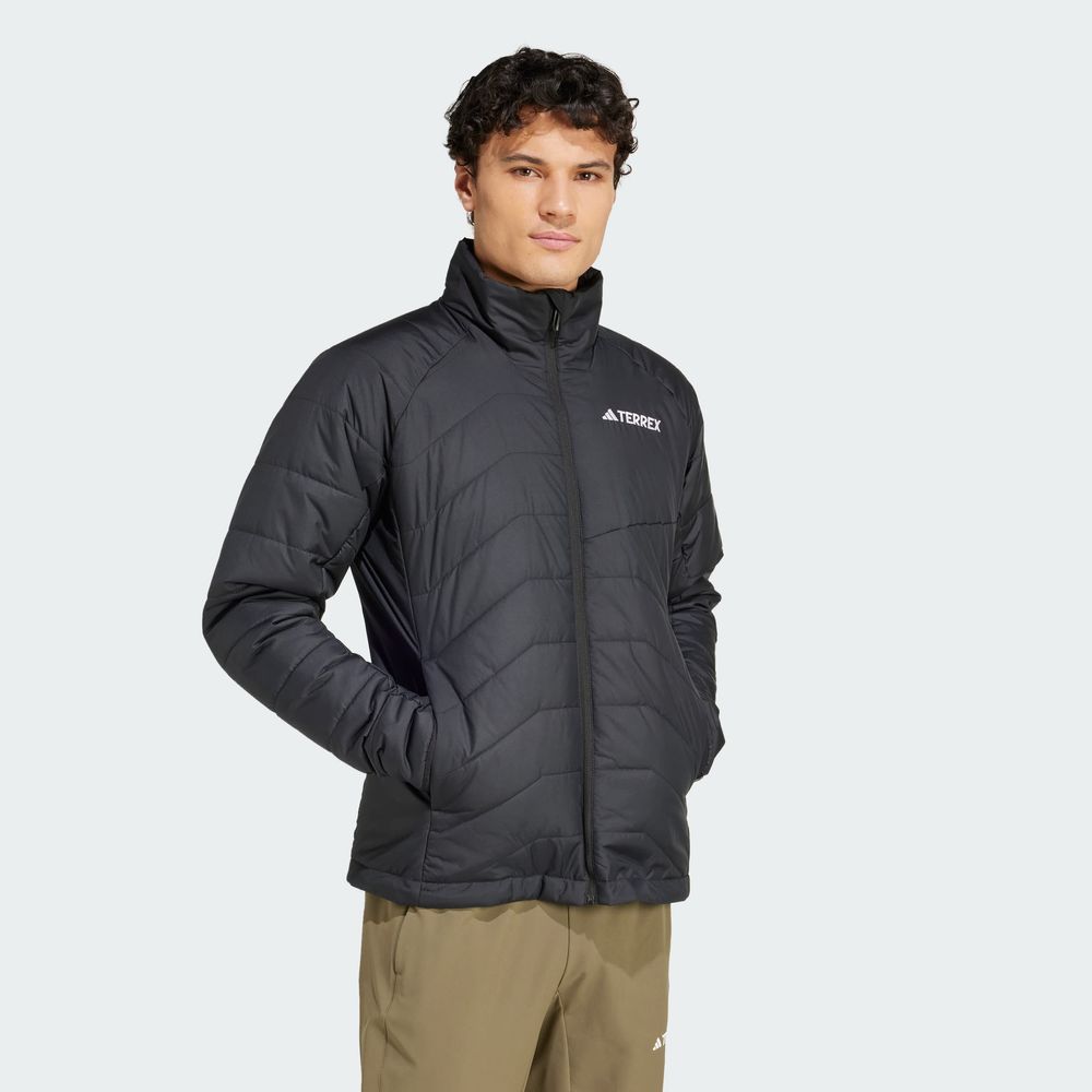 Foto 6 pulgar | Chamarra Térmica Terrex Multi Sintética Adidas Negro Hombre