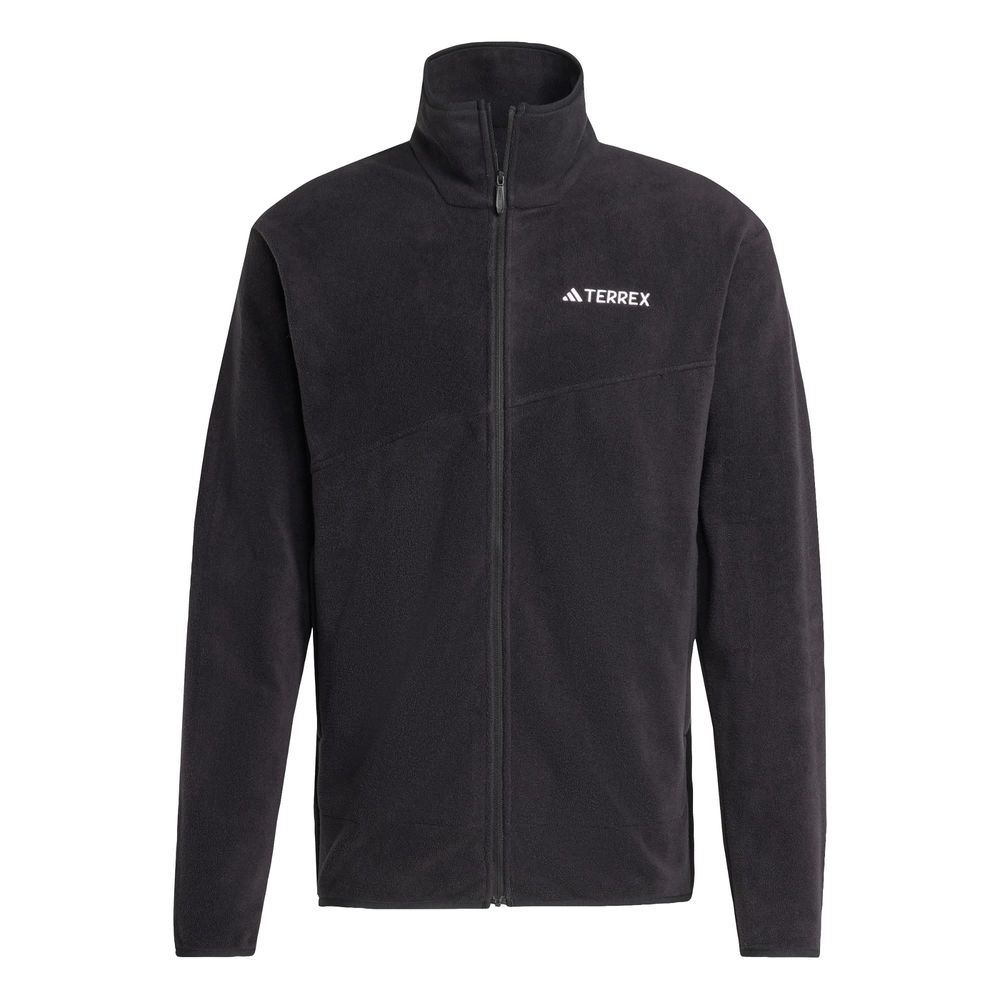 Chamarra Terrex Multi Cierre Frontal Fleece Adidas Negro Hombre