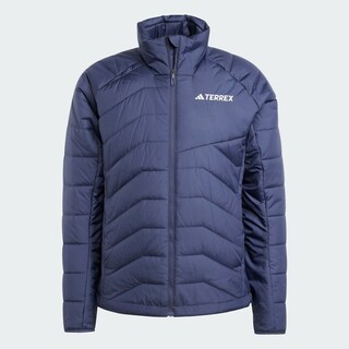 Foto 3 | Chamarra Térmica Terrex Multi Sintética Adidas Azul Hombre