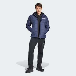 Foto 7 | Chamarra Térmica Terrex Multi Sintética Adidas Azul Hombre