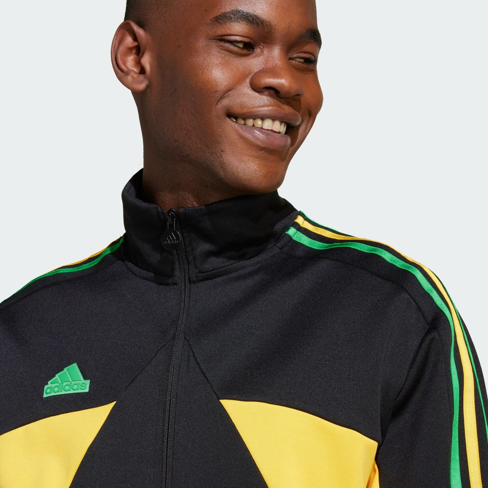 Foto 7 | Chamarra Deportiva House Of Tiro Nations Pack Adidas Negro Hombre