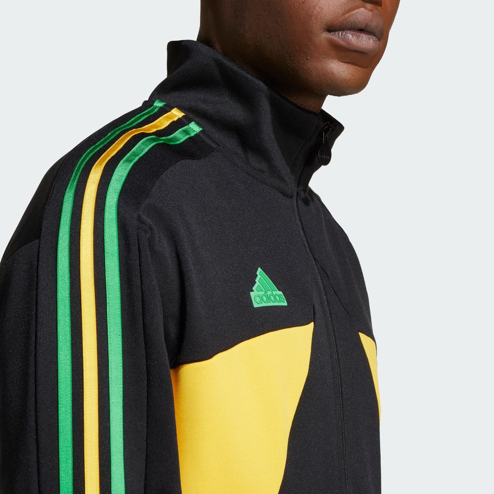 Foto 8 | Chamarra Deportiva House Of Tiro Nations Pack Adidas Negro Hombre