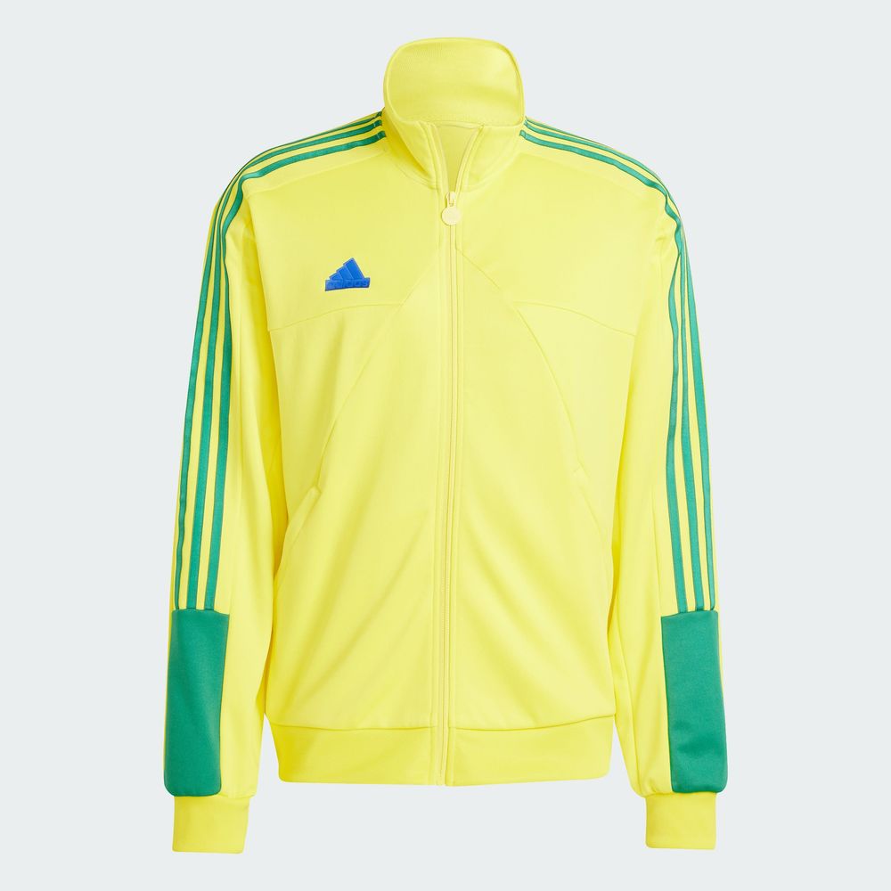 Foto 4 pulgar | Chamarra Deportiva House Of Tiro Nations Pack Adidas Amarillo Hombre