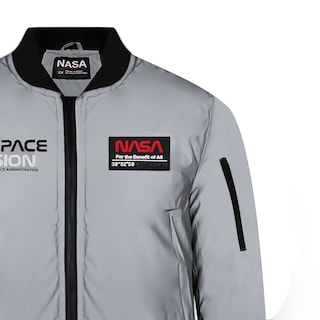 Foto 4 | Chamarra Nasa Para Caballero Reflejante 100% Original