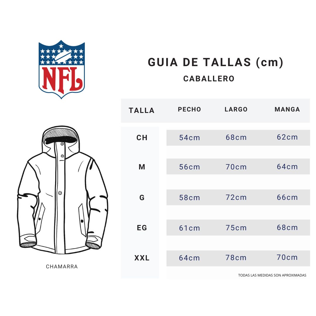 Foto 8 pulgar | Chamarra Nfl Pittsburgh Steelers Para Caballero 100% Original